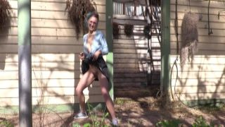 Hairy Cutie Outdoors indianxxxvideo