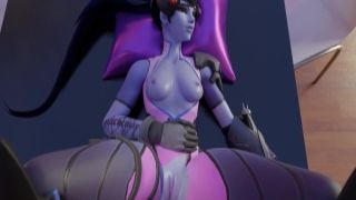 Naughty 3D Widowmaker is Used as a Sex Slave malludevinude