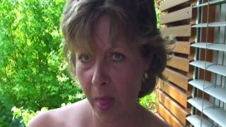 Mature shows her tits and plays with herself ххx