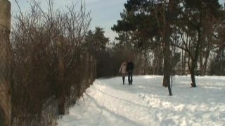 Blonde wife warms stranger s cock in the snow hhhxx