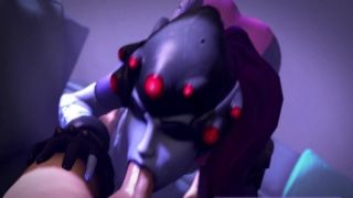 Overwatch Widowmaker with Big Bubble Ass Brutal Fucks in Every Hole xx bp