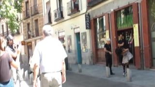 Spanish beauty fucked on the streets my stepmom has plans for me and my pal