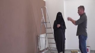Muslim girl shags with lazy painter forced redtube