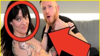 NEW tattoo camgirl surprises FAN THREESOME  mia khalifa saxy video