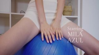 Mila Azul Work Out in 4K live fucking
